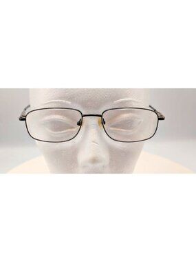 Harley Davidson Gunmetal Rectangle Lens Glasses Frames Used 140 Full Rim